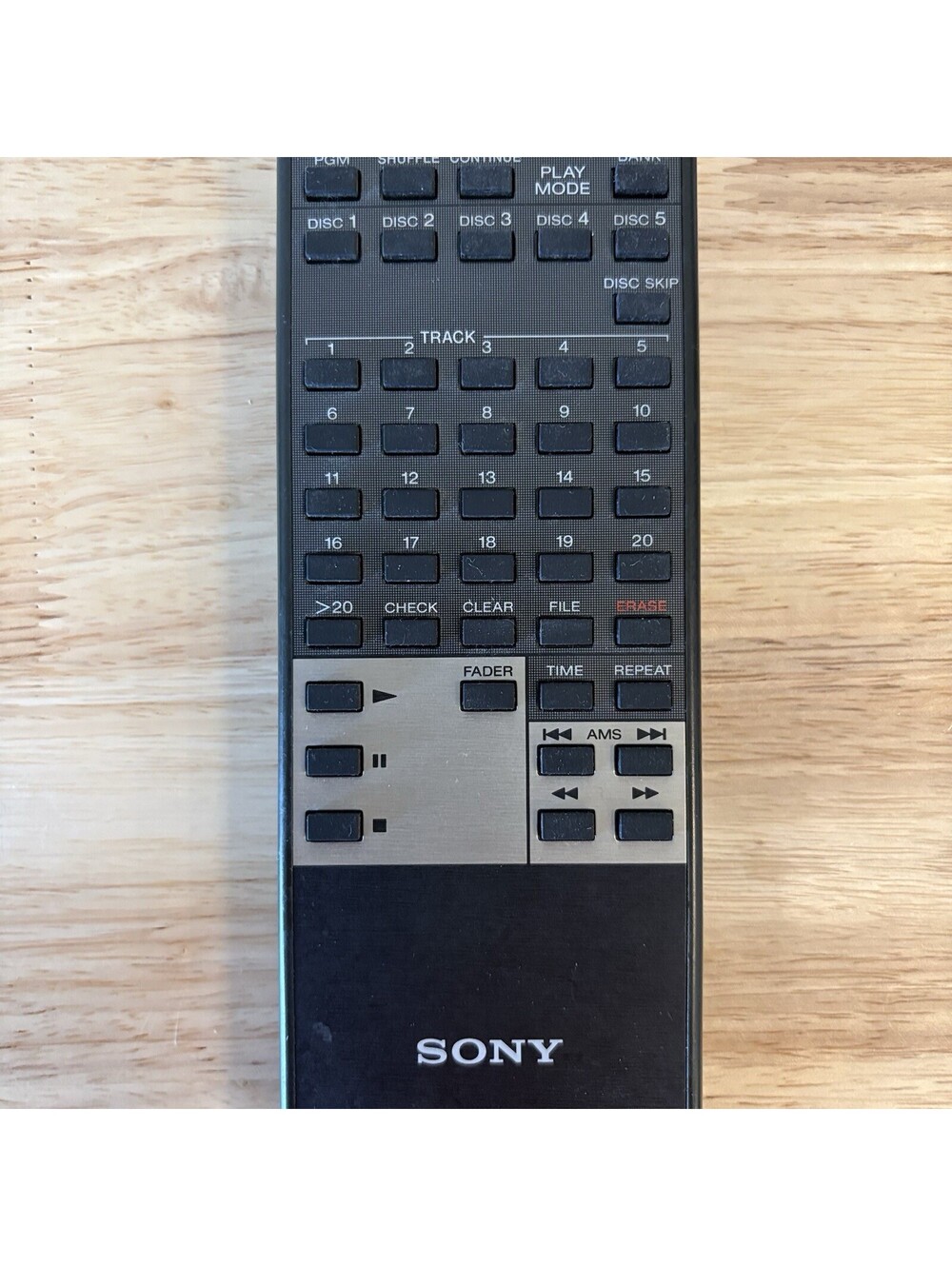 Sony Remote Control RM-D705 Black for CD Player - Tested OEM - Picture 3 of 6